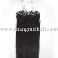 Sell Natural looking micro ring hair extension, India/Chinese/Brazilia