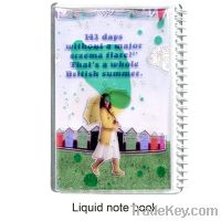 Liquid note book