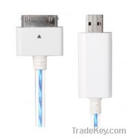 Sell USB Blue LED Charge and Sync Cable for iPhone, iPad and iPod