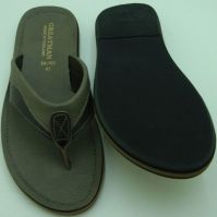 Sell 2013 men leather flat heel sandals