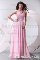 Sell One Shoulder Beaded Chiffon Bridemaid Dresses