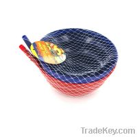 BOWLS WITH BUILT IN SIPPER STRAW