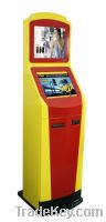 Dual screen touch kiosk for shopping mall/Dual screen payment kiosk