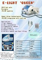 Sell of Portable Hair Removal Machine(IPL+RF)