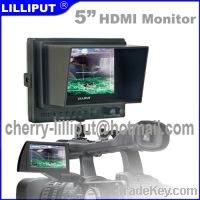 Sell 5 inch camera monitor with HDMI, Analoge input