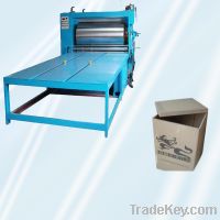 Sell corrugated flexo printing machine for carton box