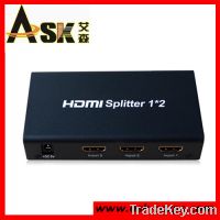 Sell Support 3D HDTV 1080P HDMI Splitter 1x2 Support 3D HDTV 1080P