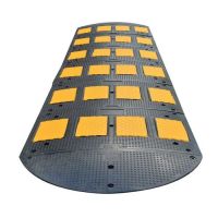 Heavy Duty Rubber Speed Hump-Yellow/Black