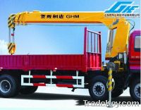 telescoping boom truck mounted crane