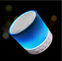Professional factory offer portable mini wireless bluetooth speaker with led colorful light