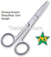 Dressing Scissors Sharp Sharp 13cm Straight