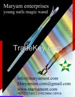 ACRYLIC NAIL PINCHER Multifunction Magic Wand MULTI COLOURS Cuticle Pusher Tool