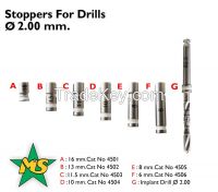 Drill Stoppers 2mm. Dental Implant - implants.Surgery