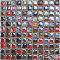 Sell iridescent glass mosaic tiles