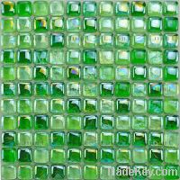 Sell iridescent glass mosaic tiles