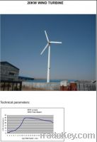 Sell 20KW On-grid wind power generator