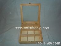 Sell wooden packing tea box with compartments