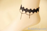 Lover European Style Vintage Gothic Lace Ankle Bracelet