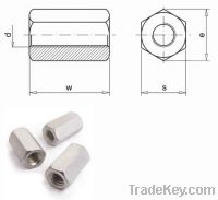 Sell Hex coupling nut DIN 6334