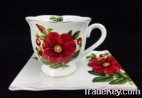 Sell New Bone China Cup and Saucer