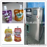 Sell paste liquid spouted pouch Tomato sauce and yogurt packaging line