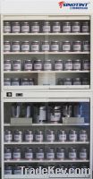 Supply heating cabinet for waterborne paint