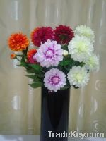 Sell artificial flower (3-head beautiful chrysanthemum)