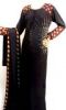 Abaya , black plain abaya , crystal work abaya, handwork abaya , party w