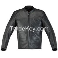 ladies blue leather jacket