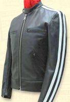 Classic Man Motorcycle Leather Jacket Whole Blank Design