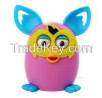 New Mini Novelty Furby Cartoon Toy Shape USB/TF/FM Radio Speaker