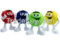 Novelty Mini MM Cartoon Toy Shape USB/TF/FM Radio Speaker