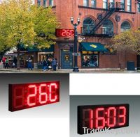 Sell LED Clock and Thermometer Sign