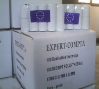 Sell thermal paper rolls, cash register paper rolls, thermal tape roll