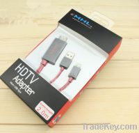 Sell MHL Micro USB to HDMI adaptor HDTV cable for i9100 Samsung 2m