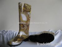 Sell PVC rainboots wellington shoes