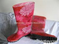 Sell lady pvc rainboots