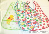 Sell water proof PEVA baby bibs