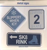 Metal signs