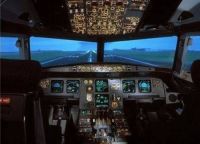 Large Projection Screen for Flight Simulation (Fresnel Lens)