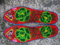 Sell Chinese Handmade Embroidery Insole