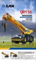 Sell rough terrain crane QRY55