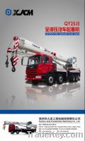 Sell fully hydraulic truck crane QY25J5