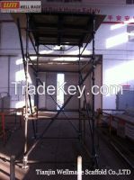 Tested&Certified Cuplock Scaffolding with Decking Beam&Drophead