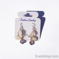 New fashion resin butterfly earrings 010