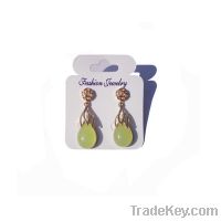 New fashion green drop earrings 015