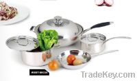 TRI-PLY S/S COOKWARE SET