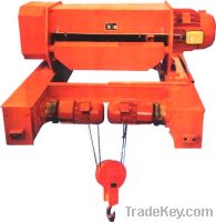 Sell Double Girder Wire rope Electric Hoist Trolley