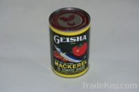 Sell canned mackerel