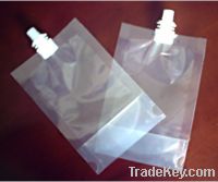 Sell clear stand up spout bag